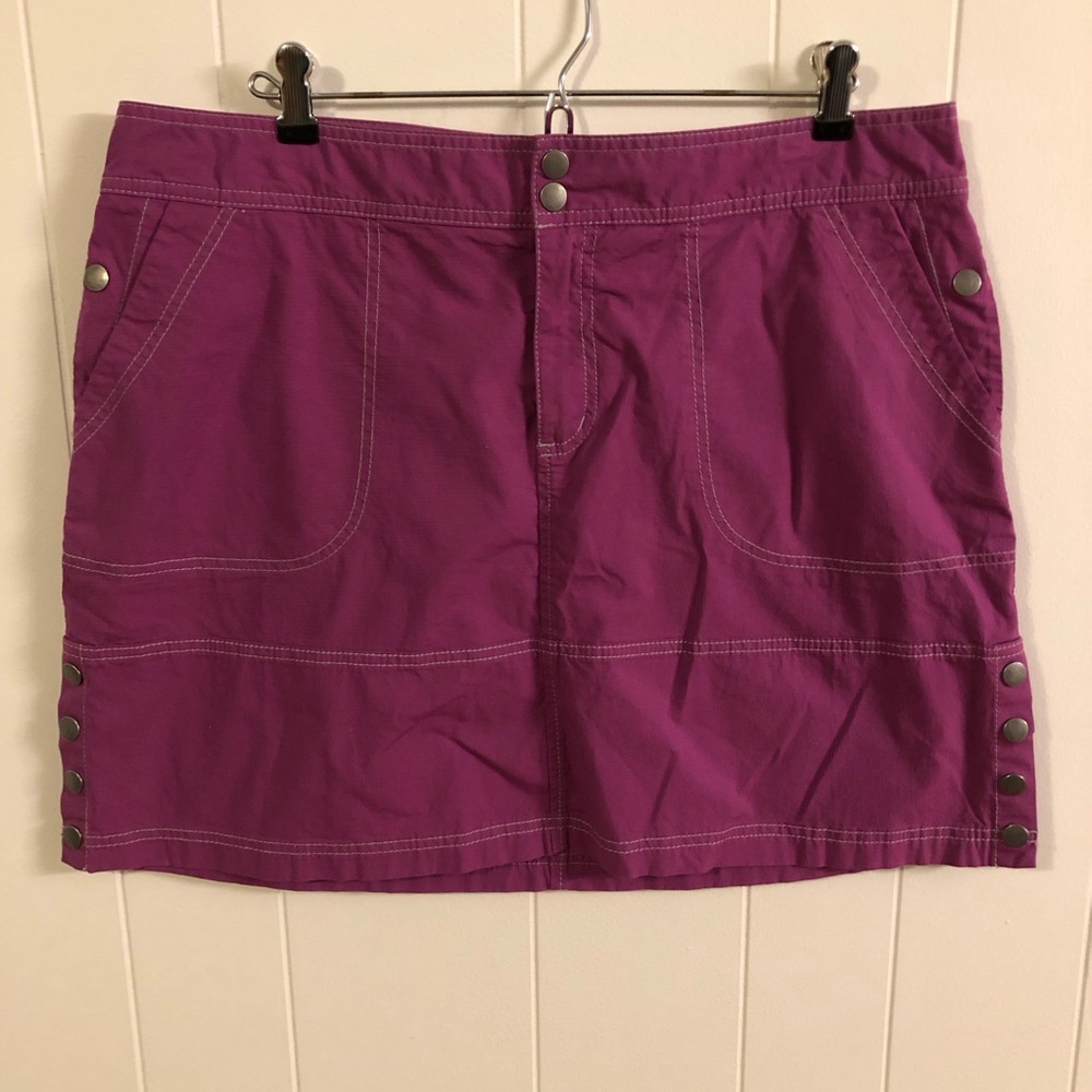 Title Nine Purple Brash Mini Skirt Activewear Size 14